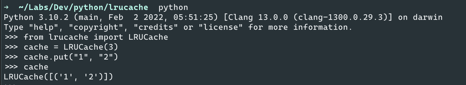Usage of our module